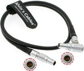 Teradek RT Motor Cable For Teradek MDR X Receiver / MOTR X Motor / MK3.1 Motor Straight To Right Angle 4 Pin Male