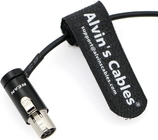 Alvin'S Cables Low Profile TA5F To 3.5mm TRS Audio Cable For Lectrosonics DCHR Receiver / SMQV Transmitter 60cm/24inches