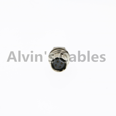 Straight Panel Mount Circular Connector HR10A-7R-4S Hirose 4 Pin Female