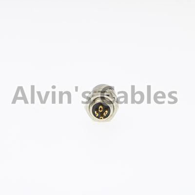 Straight Panel Mount Circular Connector HR10A-7R-4S Hirose 4 Pin Female