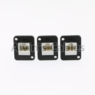 Panel Mount Waterproof RJ45 Connector Ethernet Cat6 Connection Type