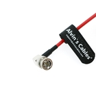 12G SDI Flexible Coaxial Cable BNC Male to Male Right Angle for RED Komodo| Atomos Monitor 75 Ohm Shielded Cable