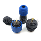 SD13 Waterproof Plastic Electrical Connectors 5 - 25A Rated Current Solder Termination