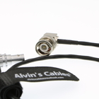 5 Pin Lemo To BNC Timecode Cable Right Angle SMPTE Time Code Out ARRI Mini Sound Devices ZAXCOM