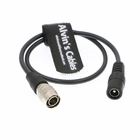 Hirose 4 Pin Male to DC Female Cable for Sound Device ZAXCOM Blackmagic